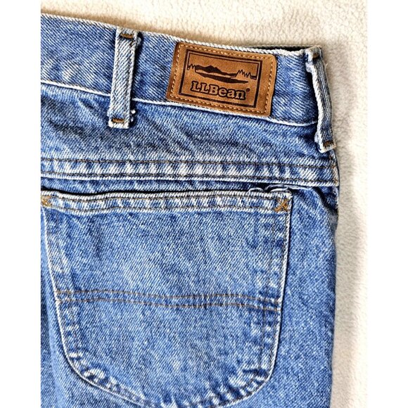 LL Bean Jeans Mens 36x30 Relaxed Fit Workwear Double L Comfort Waist Denim - Picture 5 of 5